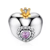 Talisman din argint Crown Heart picture - 1