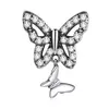 Talisman din argint Crystal Butterflies