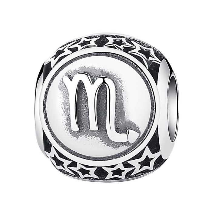 Talisman din argint cu Zodia Scorpion image0