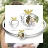 Talisman din argint Custom Photo Crown picture - 2