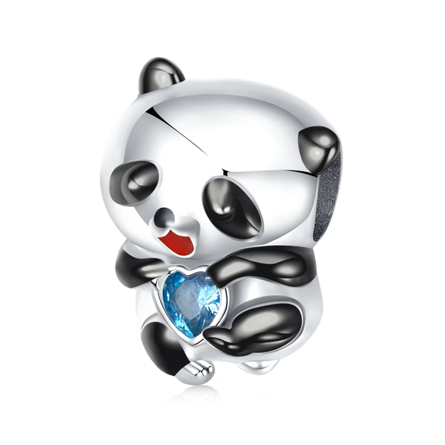 Talisman din argint Cute Boy Panda
