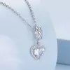 Talisman din argint Elegant Crystal Heart picture - 2