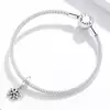 Talisman din argint Elegant Snowflake Drop