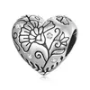 Talisman din argint Flower Heart picture - 1