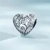 Talisman din argint Flower Heart picture - 4
