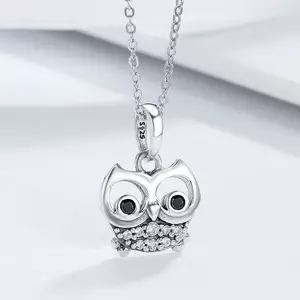 Talisman din argint Funny Owl Eyes