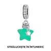 Talisman din argint Glowing Little Star picture - 2