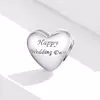 Talisman din argint Happy Wedding Day