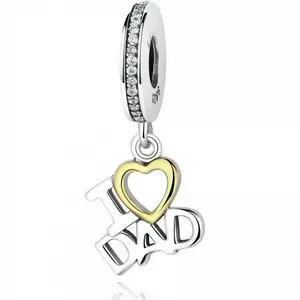 Talisman din argint I Love Dad