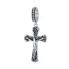 Talisman din argint Jesus Cross Charm picture - 1