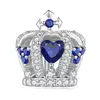 Talisman din argint King's Blue Crown picture - 1