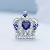 Talisman din argint King's Blue Crown picture - 5