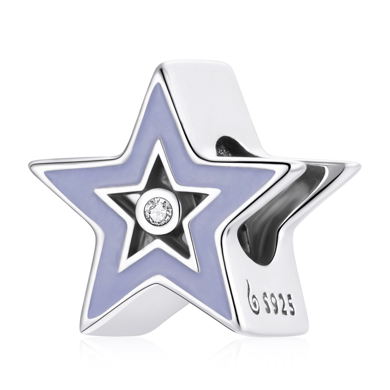 Talisman din argint Lavander Star (toate)