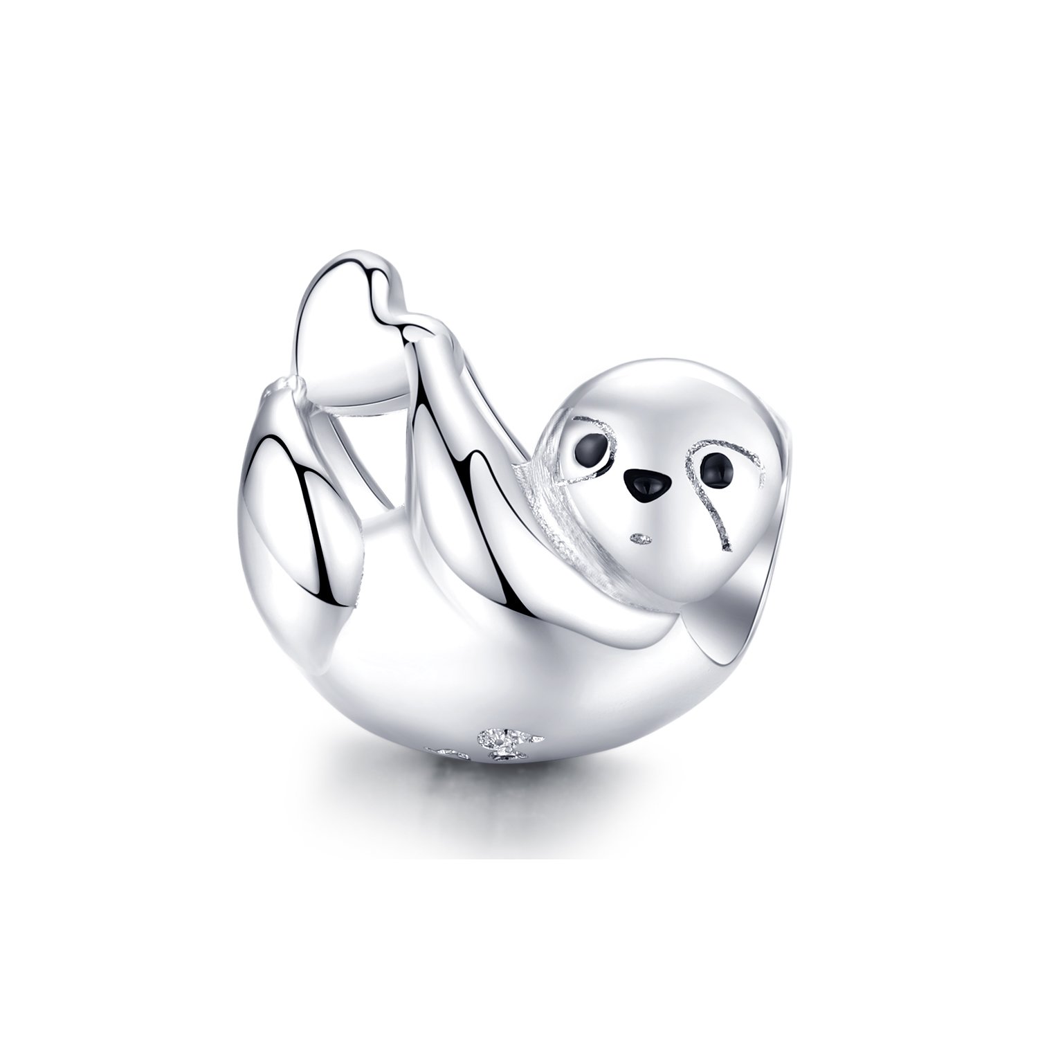 Talisman din argint Lazy Sloth