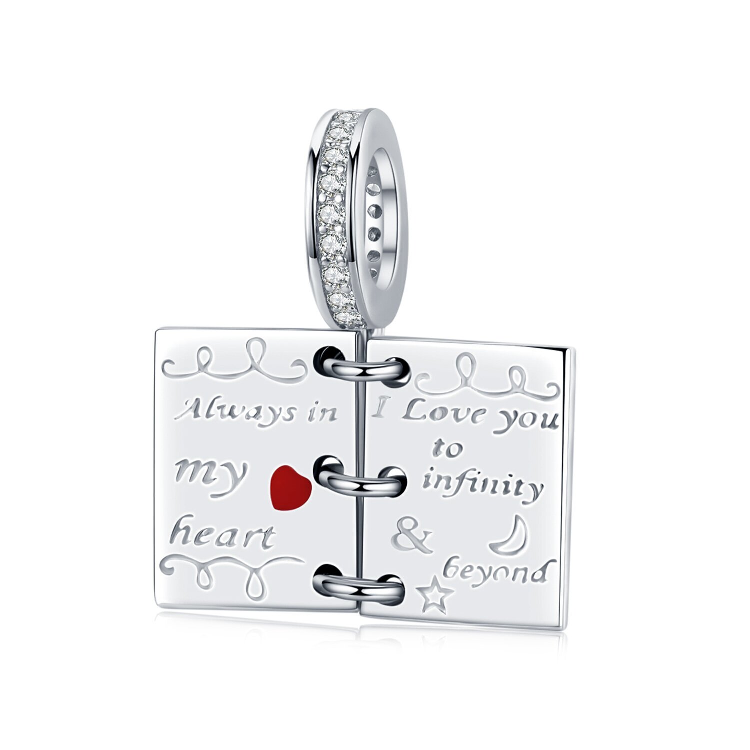 Talisman din argint love book