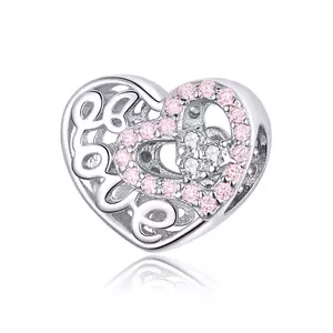 Talisman din argint Love in my Heart