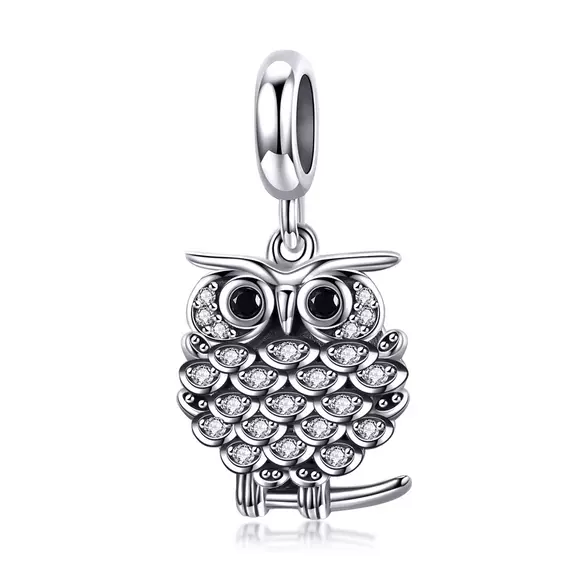 Talisman din argint Lovely Owl