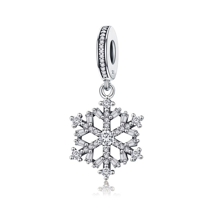 Talisman din argint Magic Snowflake