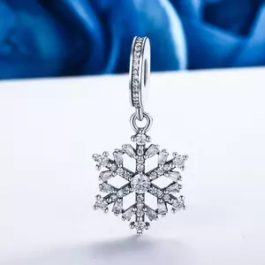 Talisman din argint Magic Snowflake