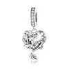 Talisman din argint Mermaid Heart picture - 1