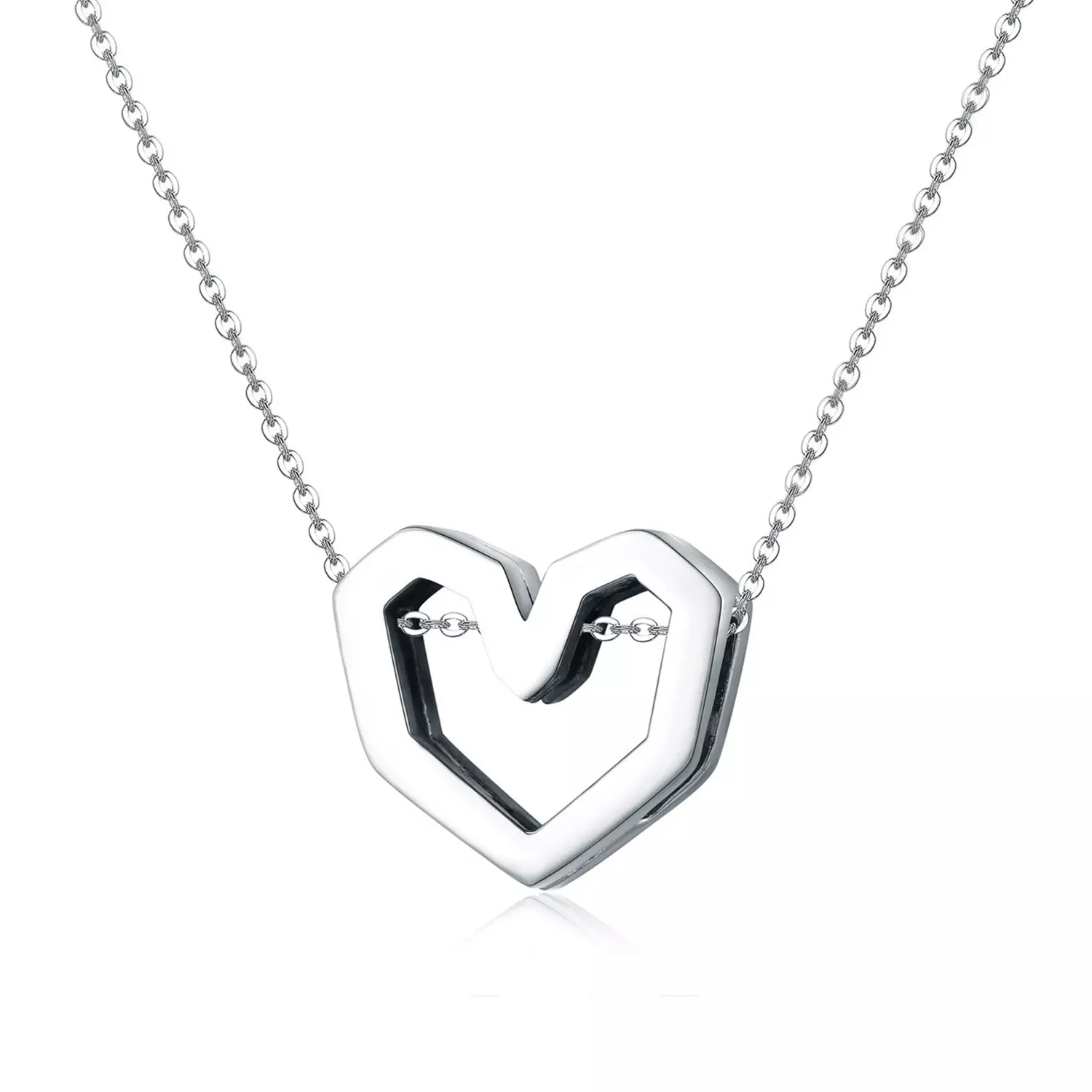 Talisman din argint Metropolitan Silver Heart Bead