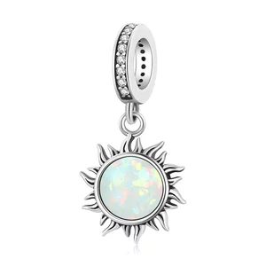 Talisman din argint Opal Sun