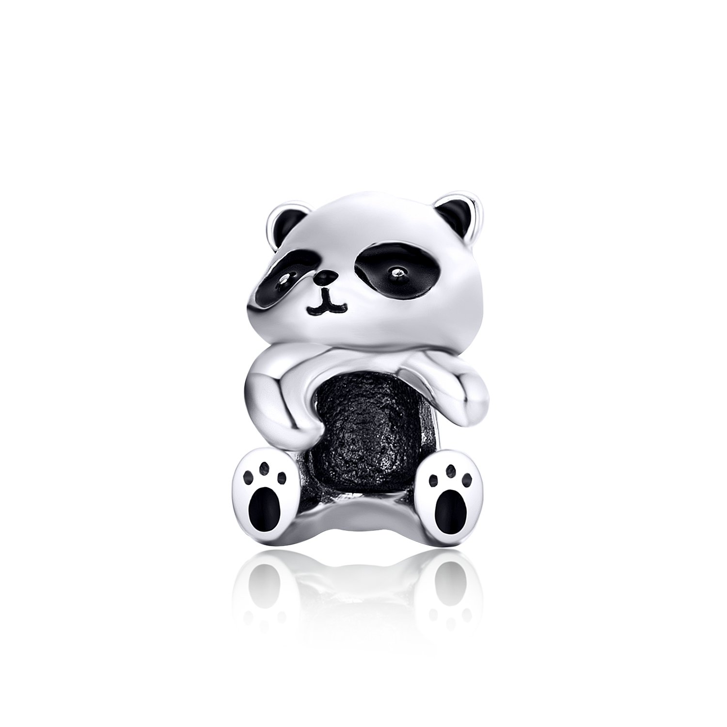 Talisman din argint Panda Hug (toate)
