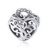 Talisman din argint Pave Tree Heart picture - 1