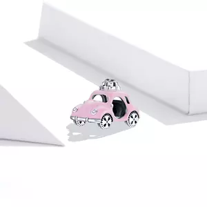 Talisman din argint Pink Car