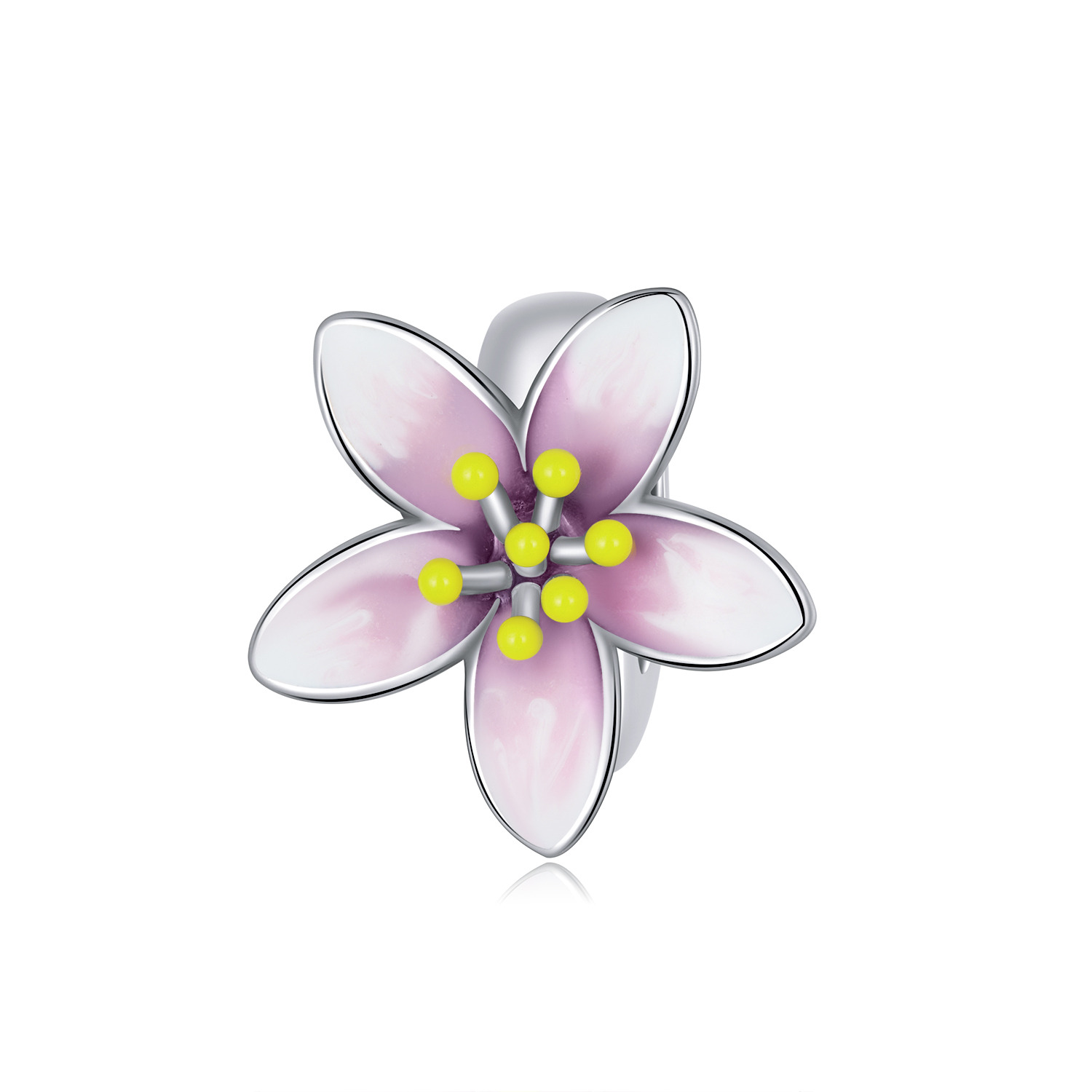 Talisman din argint Pink Lily image11
