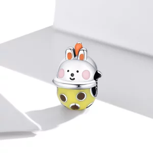 Talisman din argint Rabbit Cup