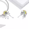 Talisman din argint Rainbow Dropping Cloud picture - 4