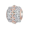 Talisman din argint Rose Gold Royal Crystal Ball picture - 1
