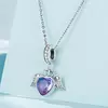 Talisman din argint Royal Purple Heart picture - 3