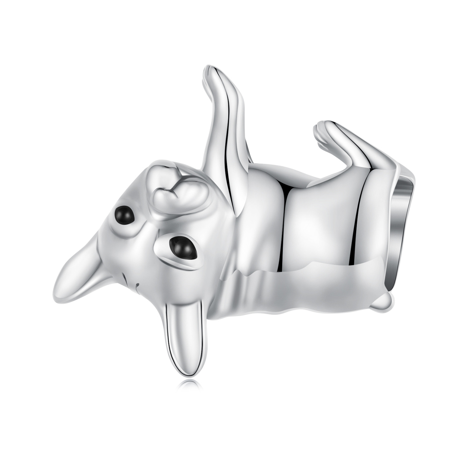 Poze Talisman din argint Silver Bulldog