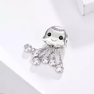 Talisman din argint Silver Octopus