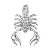 Talisman din argint Silver Scorpion picture - 1