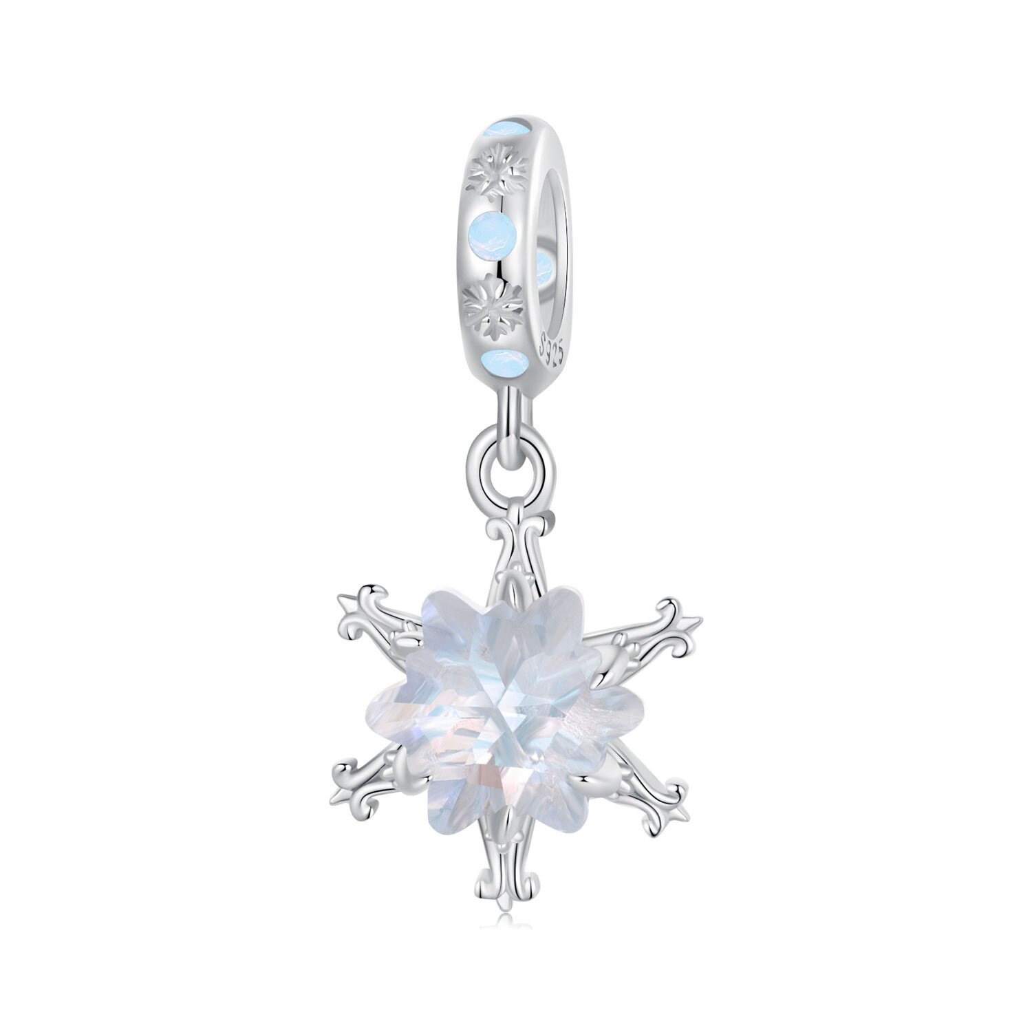 Talisman din argint Snowball Star image6