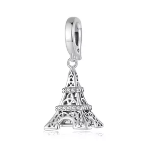 Talisman din argint Sperkling Eiffel Tower