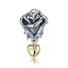Talisman din argint Trandafir cu Dragoste picture - 1
