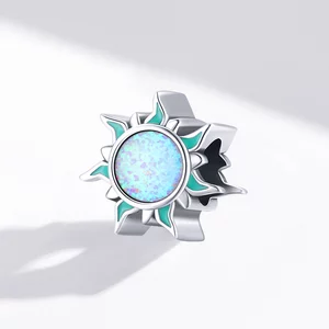 Talisman din argint Turquoise Sun