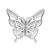 Talisman din argint Two halves Butterfly picture - 1