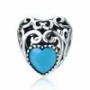 Talisman din argint Vintage Birthstone - Decembrie picture - 1