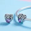 Talisman din argint Vintage Birthstone - Februarie picture - 3