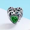 Talisman din argint Vintage Birthstone - Mai picture - 2