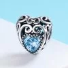 Talisman din argint Vintage Birthstone - Martie picture - 2