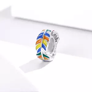 Talisman din Colorful Leafs Bead