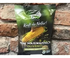 ECO MINI WAFE CORN WITH OLIVE OIL 50 GR