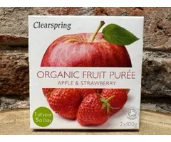 ECO PIREE APPLE AND STRAWBERRY CLEARSPRING 2X100 GR