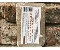 NATURAL EXFOLIATING SOAP WITH CINNAMON AND SHEA BUTTER 200 GR